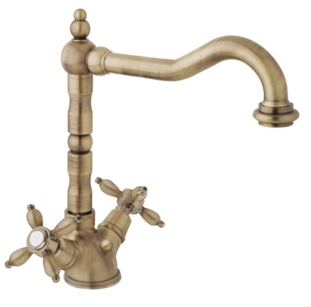 Смеситель для раковины с донным клапаном Cezares NOSTALGIA-LS2-02