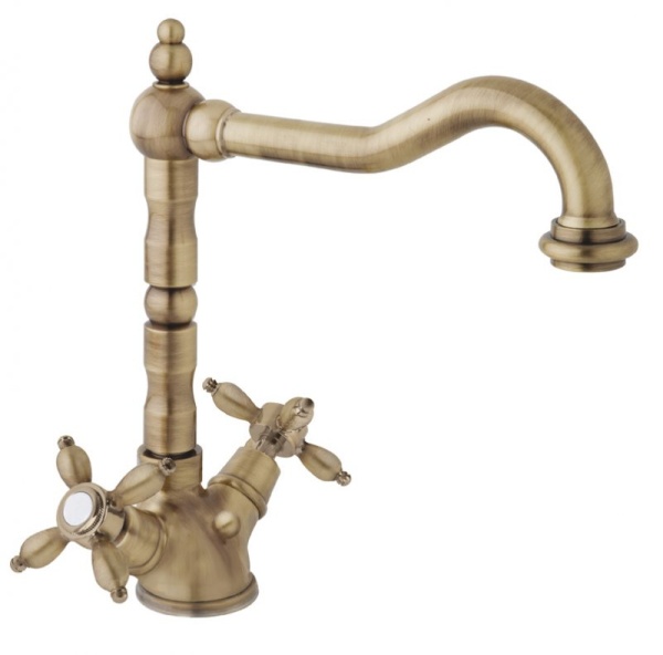 Смеситель для раковины с донным клапаном Cezares NOSTALGIA-LS2-02