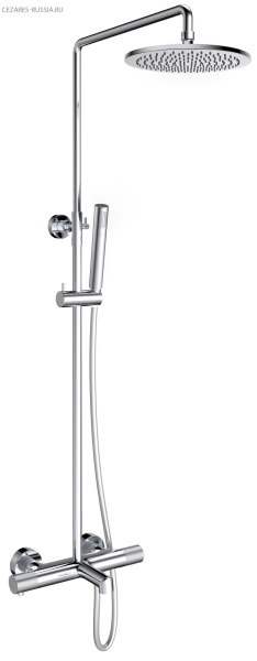 Душевая система с термостатом AltroBagno Intento 030420 Cr Душевая система с термостатом AltroBagno Intento 030420 Cr