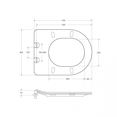 Унитаз подвесной безободковый с креплением BelBagno BB1224CHR-SM