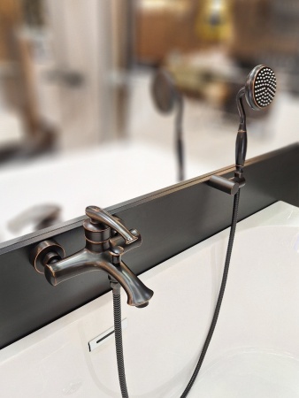 Смеситель для ванны с душем AltroBagno Beatrice 0205 Br Ne