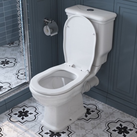 Чаша напольного безободкового унитаза BelBagno BOHEME BB115CPR Чаша напольного безободкового унитаза BelBagno BOHEME BB115CPR