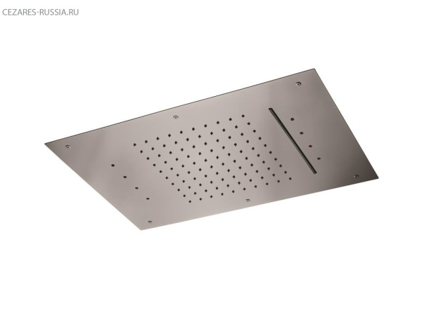  Верхний душ встраиваемый двухрежимный (дождь и каскад) с хромотерапией 9 цветов и пультом управлени