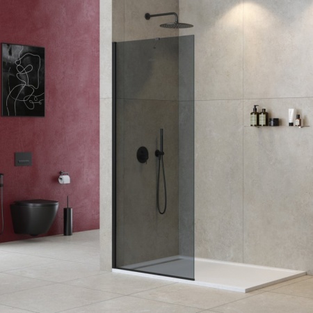 Душевая перегородка универсальная с односторонним входом Cezares LIBERTA-L-1-TB-110-C-Cr