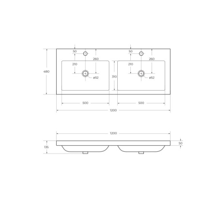 Шкаф подвесной CEZARES ECO-1500-2A-SC-BL