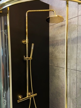 Душевая система с термостатом AltroBagno Costanza 0302 Or