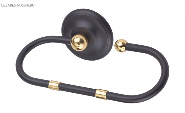 Полотенцедержатель, 22см, цвет черный /Античное золото ART&MAX AM-2146-Nero/Do-Ant Полотенцедержатель, 22см, цвет черный /Античное золото ART&MAX AM-2146-Nero/Do-Ant