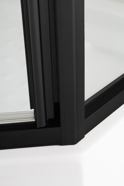 Душевой уголок CEZARES ECO-O-P-1-90-C-NERO