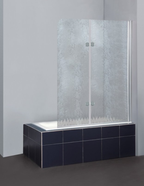 Душевая шторка на ванну BELBAGNO SELA-V-21 SELA-V-21-120/140-Ch-Cr-R