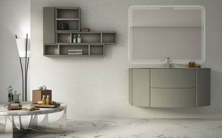 Зеркало со встроенной LED подсветкой и сенсорным выключателем Touch System, реверсивное Cezares 4031