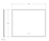 Зеркало BelBagno SPC-GRT-600-600-LED-TCH