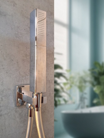 Душевая система с термостатом AltroBagno Cascata 040103 Cr