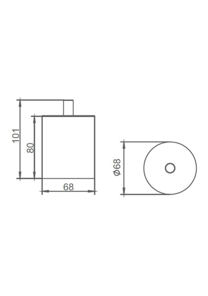 Контейнер для ванной AltroBagno CBJ 083002 Cr