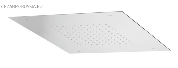 Верхний душ встраиваемый с функцией дождя с хромотерапией 9 цветов и пультом управления из нержавеющ