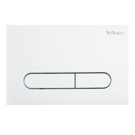 Кнопка смыва BelBagno PROSPERO BB004-PR-BIANCO, цвет-белый