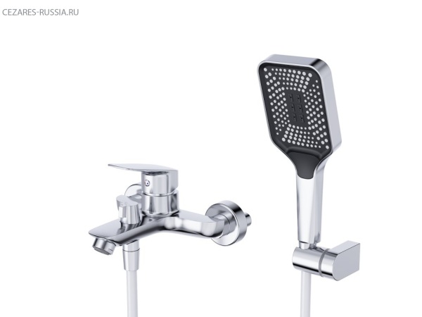 Смеситель для ванны и душа BelBagno DUE-VASM-CRM Смеситель для ванны и душа BelBagno DUE-VASM-CRM