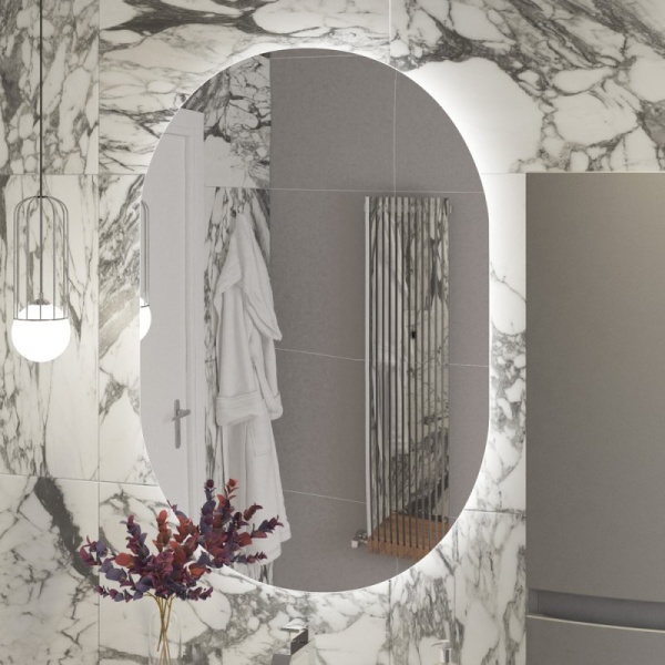 Зеркало Cezares CZR-SPC-VAGUE-1400-700-MOV