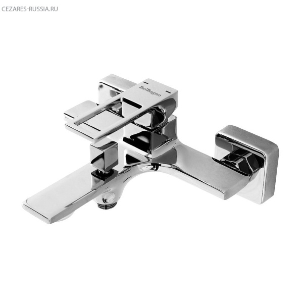 Смеситель для ванны и душа BelBagno LUCE LUC-VAS-NERO Смеситель для ванны и душа BelBagno LUCE LUC-VAS-NERO