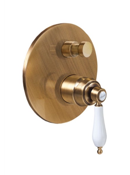 Встраиваемый однорычажный смеситель для душа с переключателем Cezares APHRODITE-VDIM2-03/24-Bi