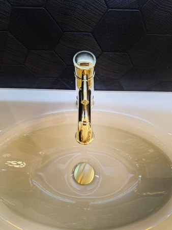 Смеситель для раковины AltroBagno Beatrice Duo 0131 Or