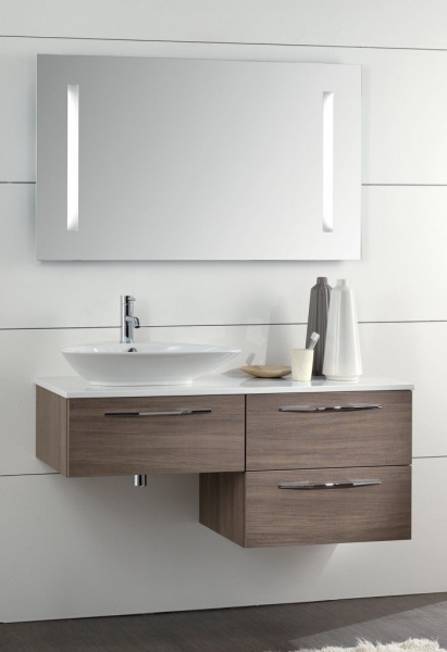 Подвесной шкафчик с двумя выдвижными ящиками 59x44,5x50 Cezares 47-CS-062-GR Подвесной шкафчик с двумя выдвижными ящиками 59x44,5x50 Cezares 47-CS-062-GR