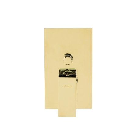 Встраиваемый однорычажный смеситель для душа с переключателем на 2 выхода Cezares UNIKA-VDIM-02 Встраиваемый однорычажный смеситель для душа с переключателем на 2 выхода Cezares UNIKA-VDIM-02