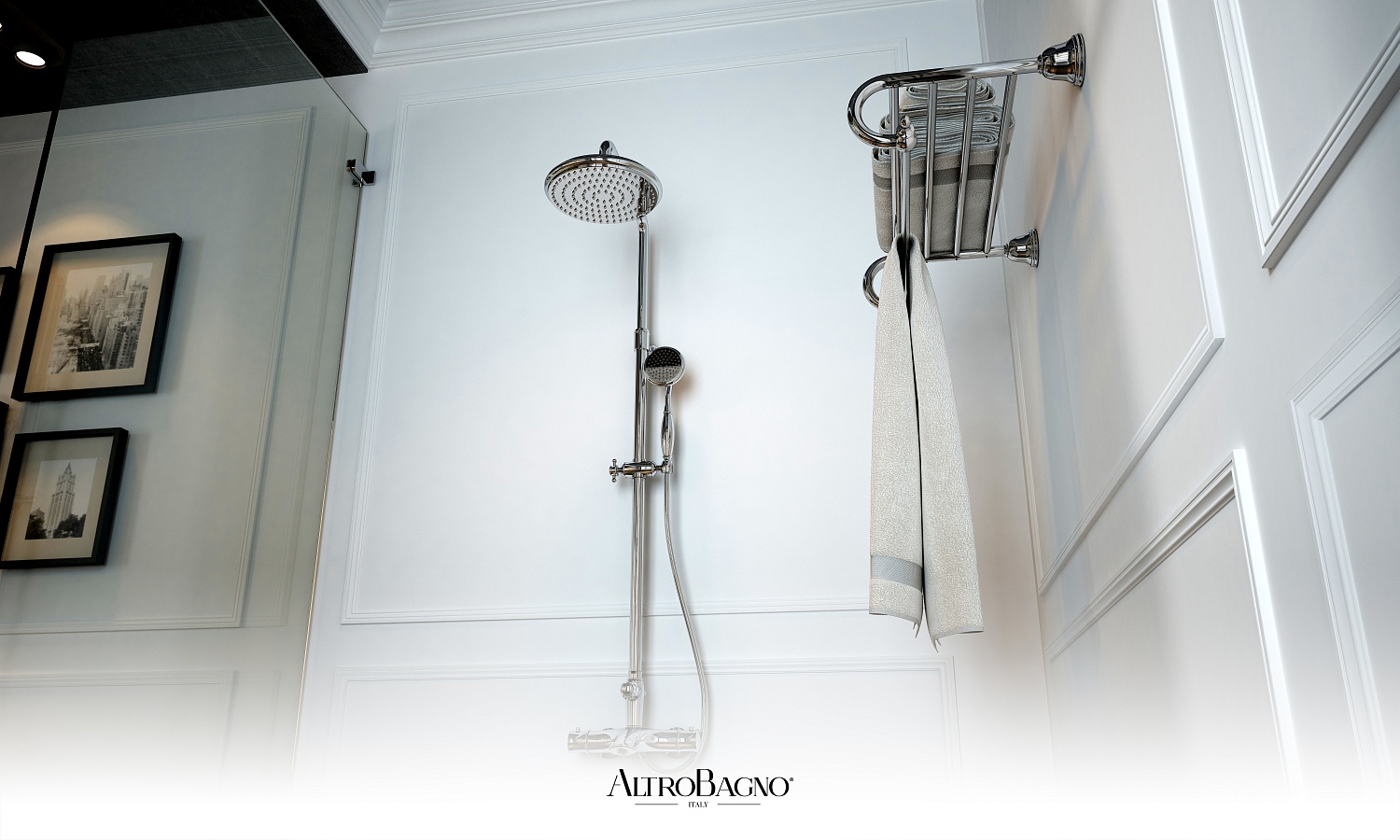 Душевая система с термостатом AltroBagno Beatrice 030406 Cr