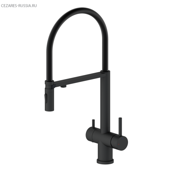 Смеситель для кухни с гибким изливом AltroBagno Flusso 050204 NeOp