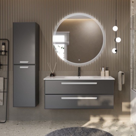 Шкаф подвесной CEZARES ECO-1500-2A-SC-BL