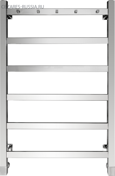 Полотенцесушитель водяной Chromix Granada 50x80 П6 Cr с крючками Полотенцесушитель водяной Chromix Granada 50x80 П6 Cr с крючками