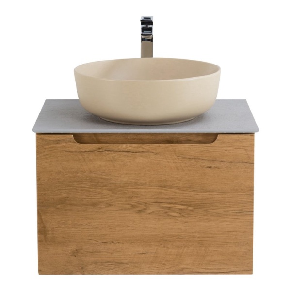 Столешница из керамогранита без отверстия под смеситель 616x468 BelBagno KEP-60-CESTR-W0