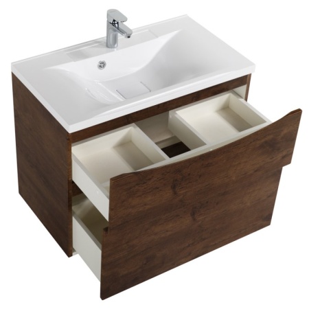 Раковина из литьевого мрамора, 800x450x150 BelBagno BB800/450-LV-MR-PR