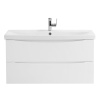 Раковина керамическая 1000x450 BelBagno BB-0324-100-LVB
