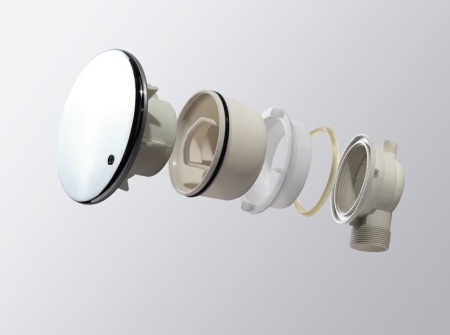 АКРИЛОВЫЙ ПОДДОН CEZARES TRAY-A-AH-15-W TRAY-A-AH-110/100-15-W