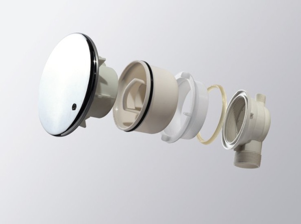 АКРИЛОВЫЙ ПОДДОН CEZARES TRAY-A-AH-15-W TRAY-A-AH-110/100-15-W