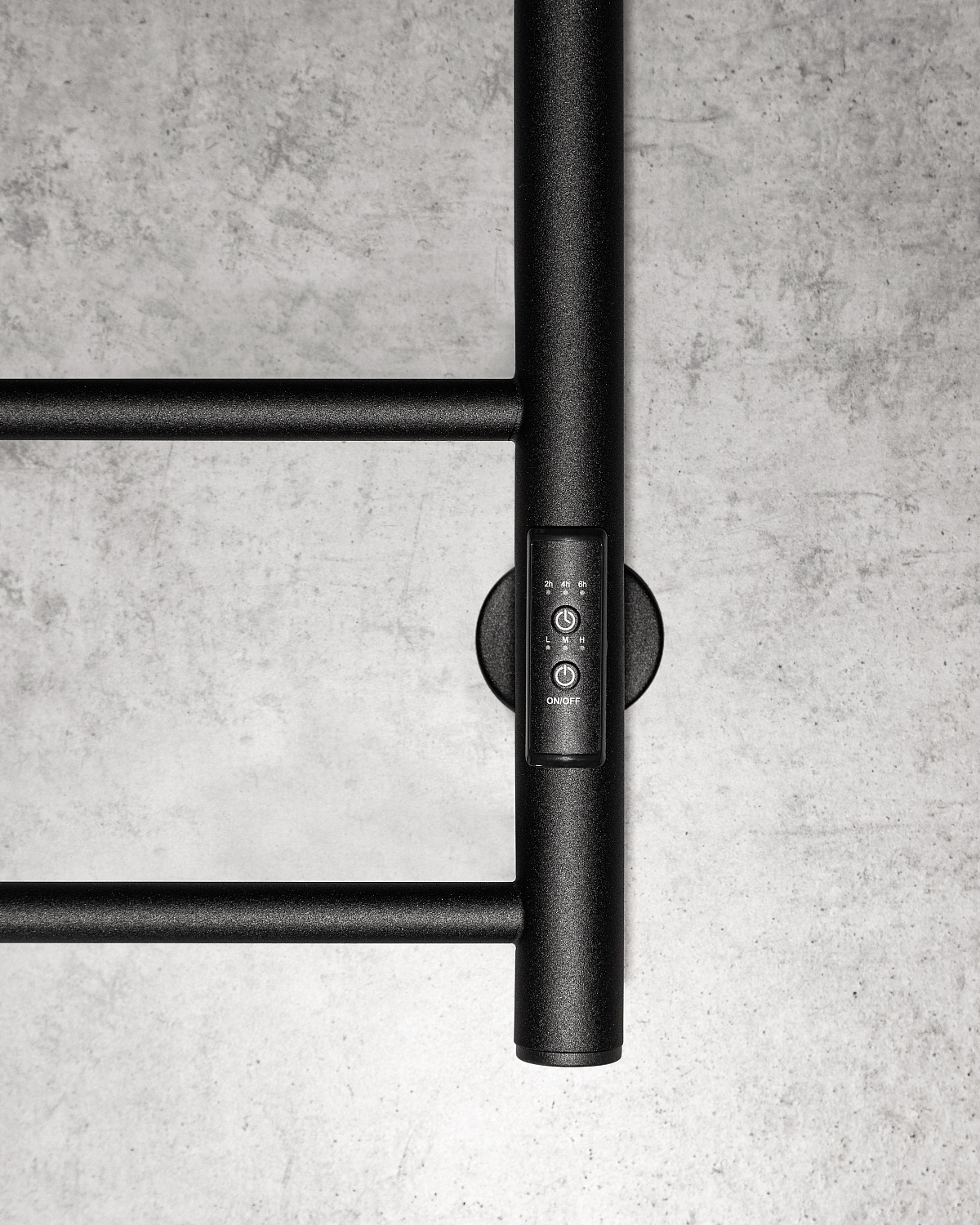 Полотенцесушитель электрический Chromix Bazel 50x80 П5 MB с полкой