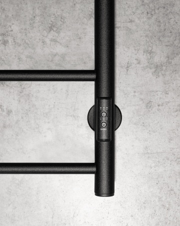 Полотенцесушитель электрический Chromix Bazel 50x80 П5 MB с полкой