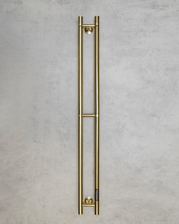 Полотенцесушитель электрический Chromix Kassel 10x120 П3 GI с сухим тэном с крючками