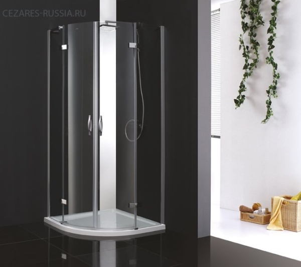 Душевой уголок CEZARES BERGAMO-W-R-2-90-ARCO-C-Cr-IV Душевой уголок CEZARES BERGAMO-W-R-2-90-ARCO-C-Cr-IV