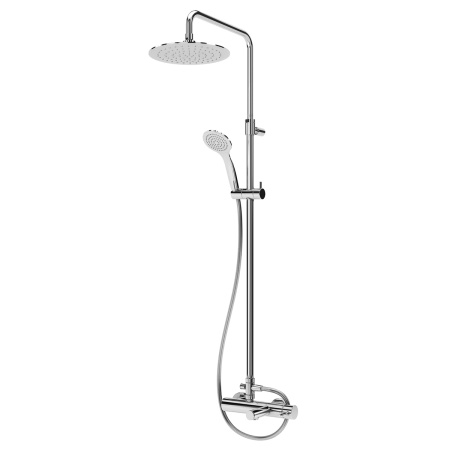 Душевая колонна со смесителем для ванны, верхним и ручным душем CEZARES CZR-B-CVD-SR Душевая колонна со смесителем для ванны, верхним и ручным душем CEZARES CZR-B-CVD-SR