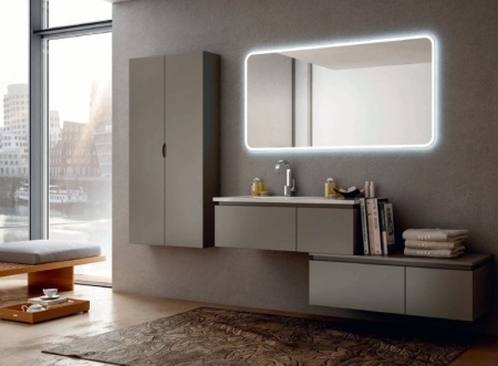 Подвесной шкафчик с двумя выдвижными ящиками, 100х45х32 Cezares 54406