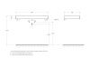 Колонна подвесная с одной распашной дверцей, реверсивная,20x14x100 Cezares 53178 Колонна подвесная с одной распашной дверцей, реверсивная,20x14x100 Cezares 53178