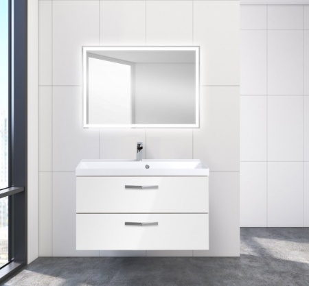 Раковина из искусственного камня BelBagno BB900/450-LV-ART-AST-NERO
