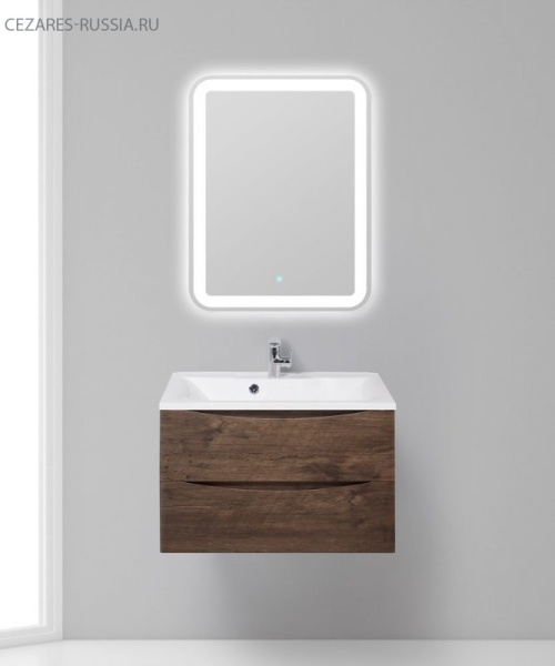 Раковина из литьевого мрамора BelBagno BB750/450-LV-MR-PR Раковина из литьевого мрамора BelBagno BB750/450-LV-MR-PR