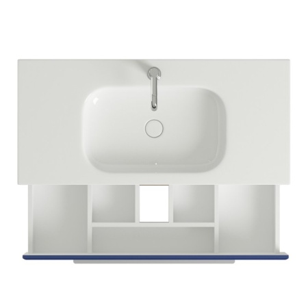 Шкаф подвесной CEZARES ECO-1500-2A-SC-BL