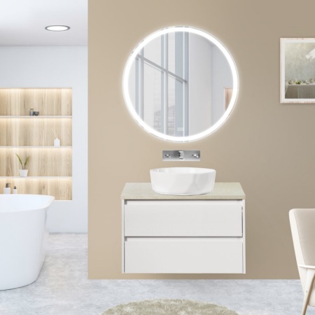 Столешница из керамогранита BelBagno KEP-80-BO-W0 Bianco Opaco
