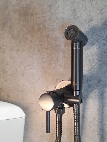 Встраиваемый гигиенический душ AltroBagno BM 060118 GrMt Встраиваемый гигиенический душ AltroBagno BM 060118 GrMt