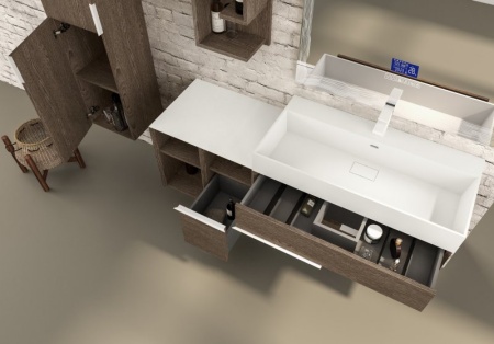 Полка подвесная, 30x20x75 Cezares 55050