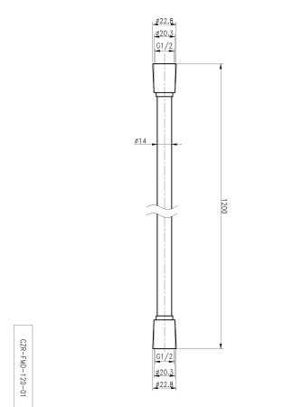 Гибкий шланг CEZARES CZR-FMD-120-NOP