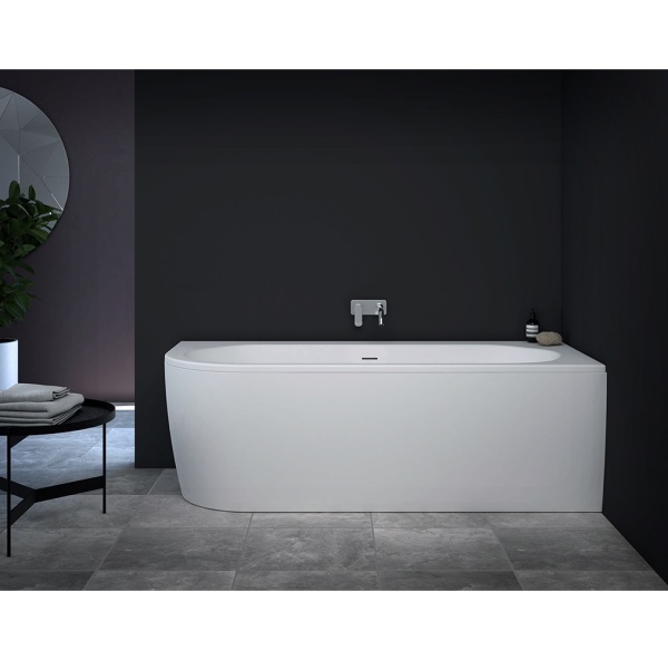 Акриловая ванна CEZARES SLIM CORNER-180-80-60-R-W37-SET